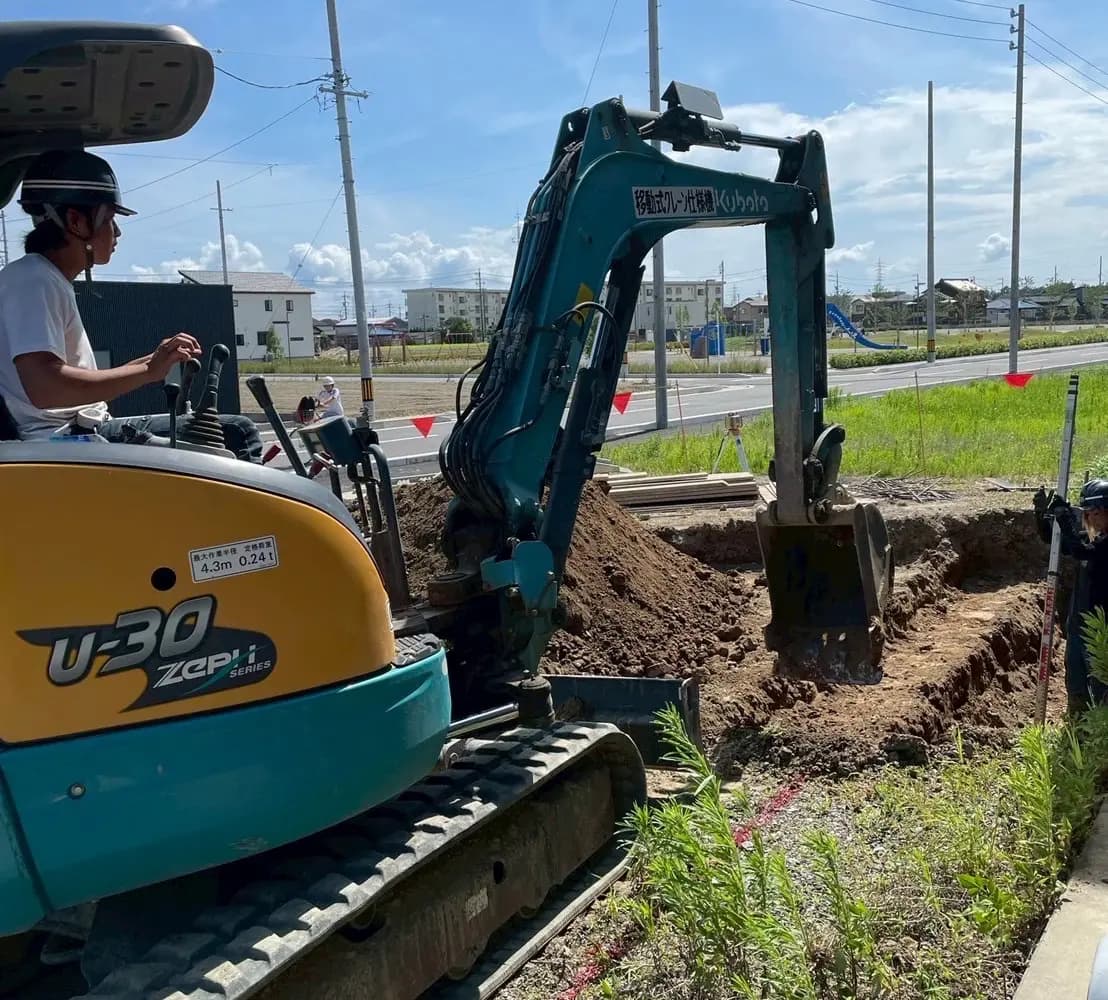 重機オペレーター 背景